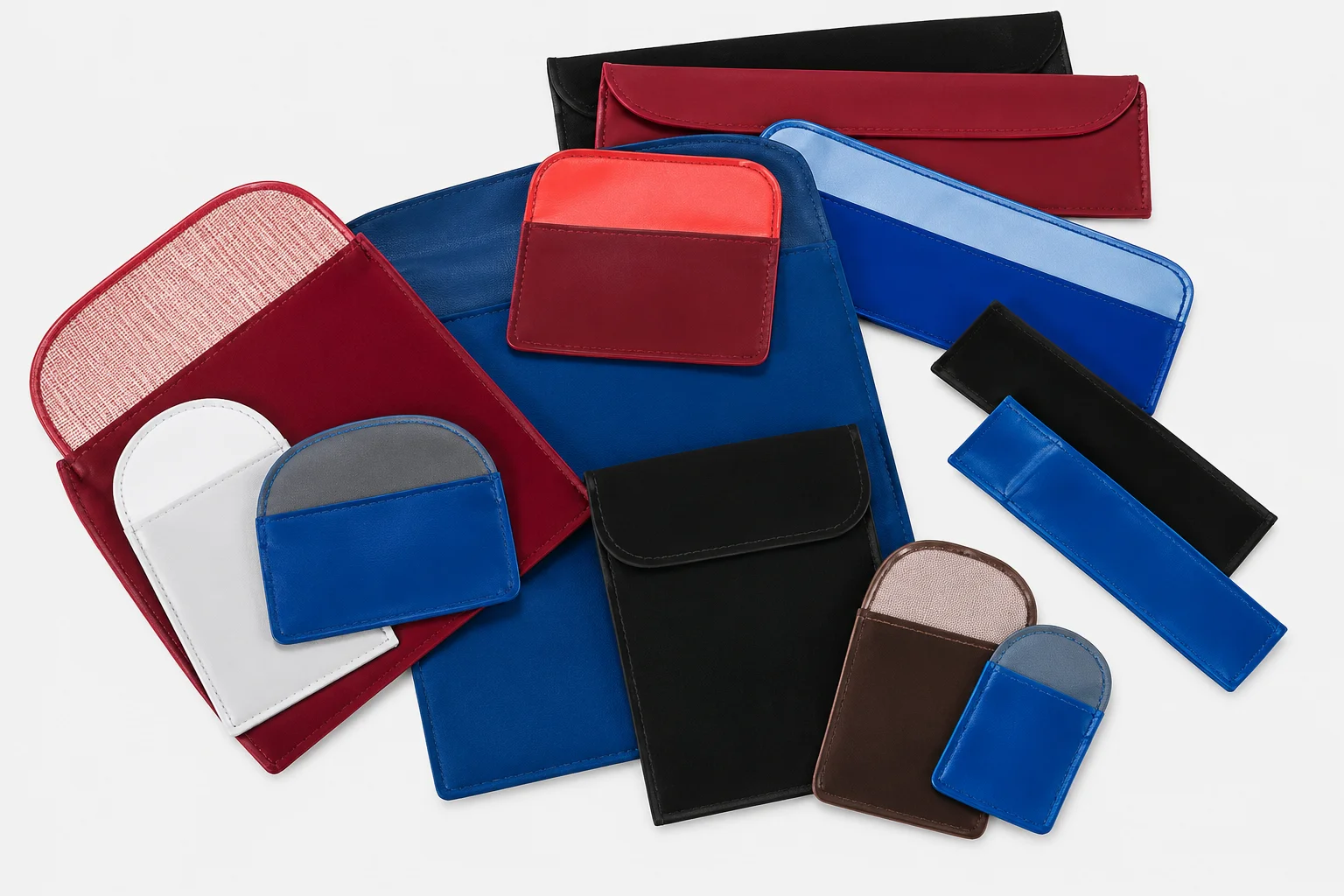 Flap Style Velour Gift Pouches